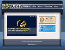 Tablet Screenshot of erturkambalaj.com